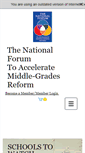 Mobile Screenshot of middlegradesforum.org